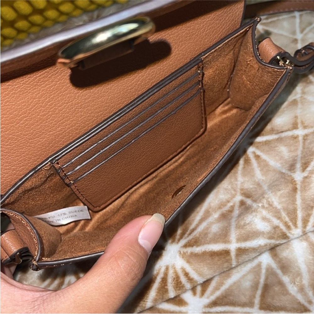 Suede Ring Crossbody - Picture 4 of 4